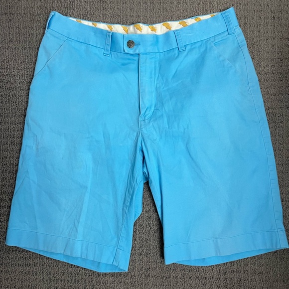 Loudmouth Other - 💜LOUD MOUTH GOLF  Aqua Blue Golf Shorts, Size 36